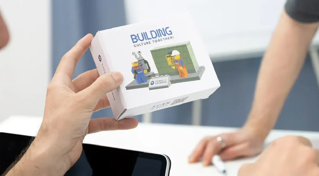 Lego Corporate Gift Packaging Building Culture Together