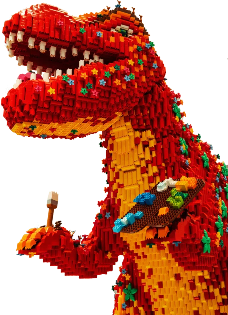 Lego Dino Showcase Model