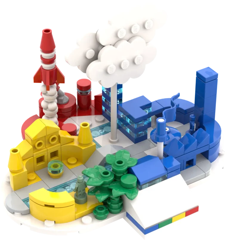 Lego cloud city web