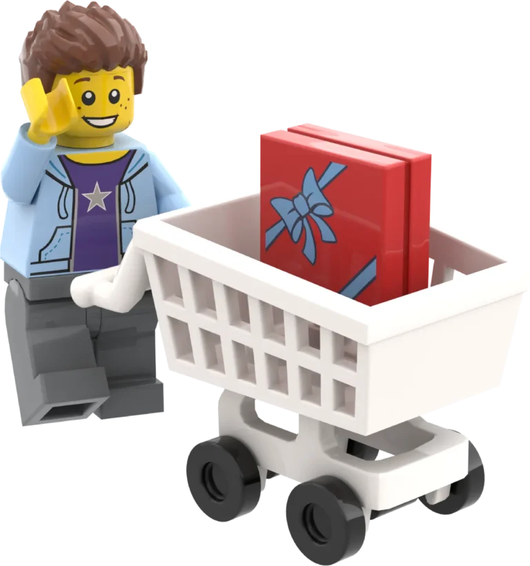 Minifig Shopping Cart