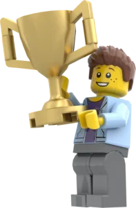Minifig Trophy Guy