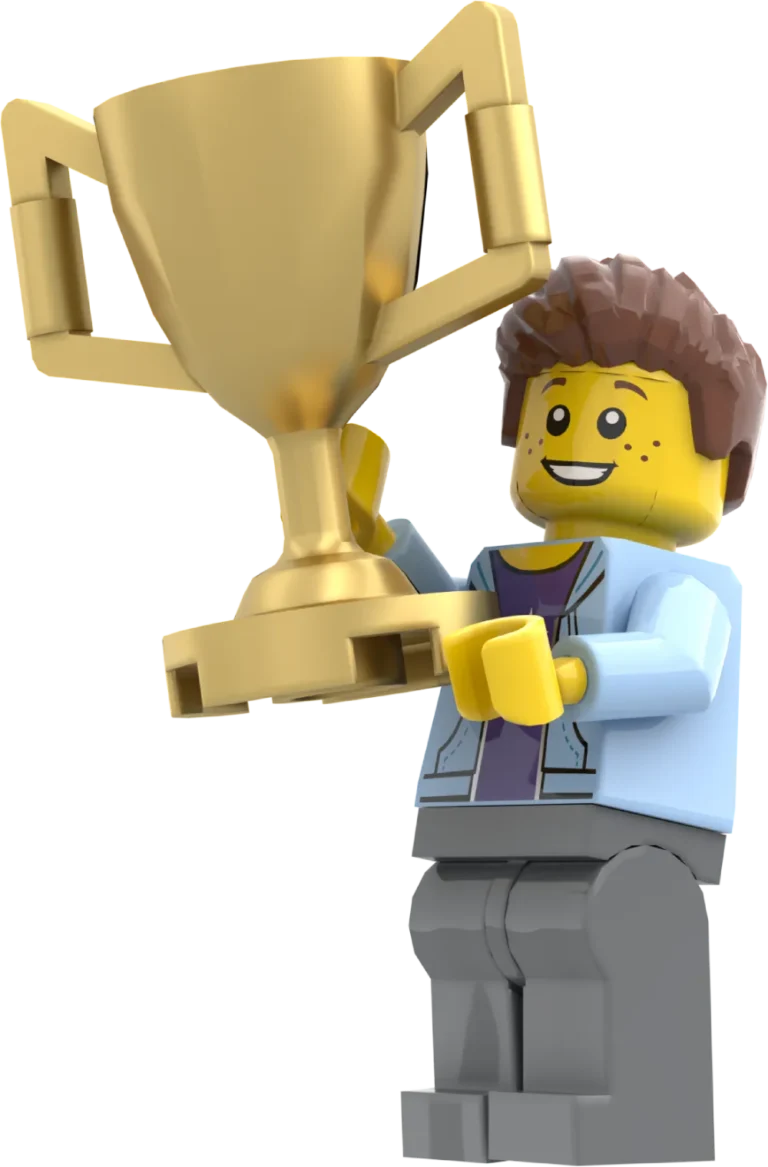 Minifig Trophy Guy