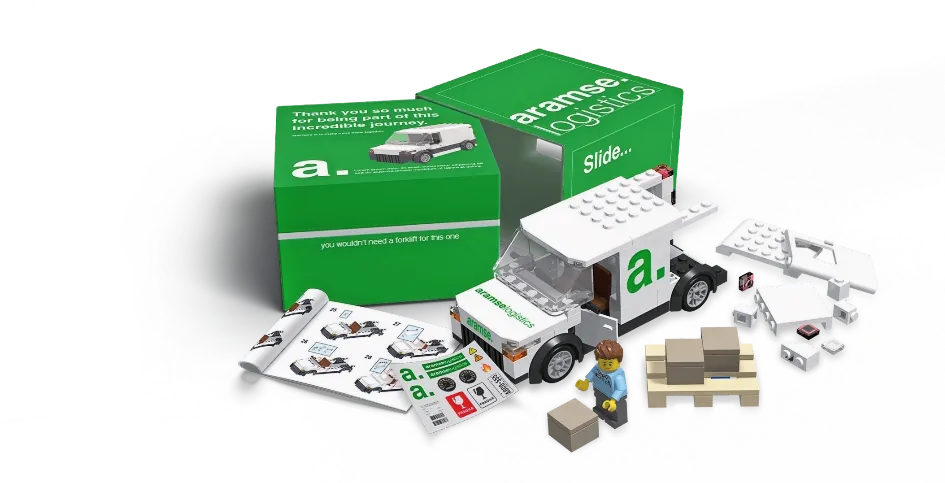 Showcase Lego Corporate Gift Logistics