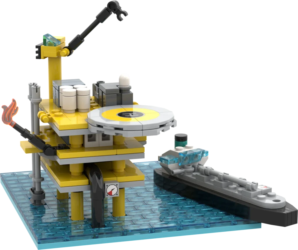 DD Bricks Oil Rig Medium