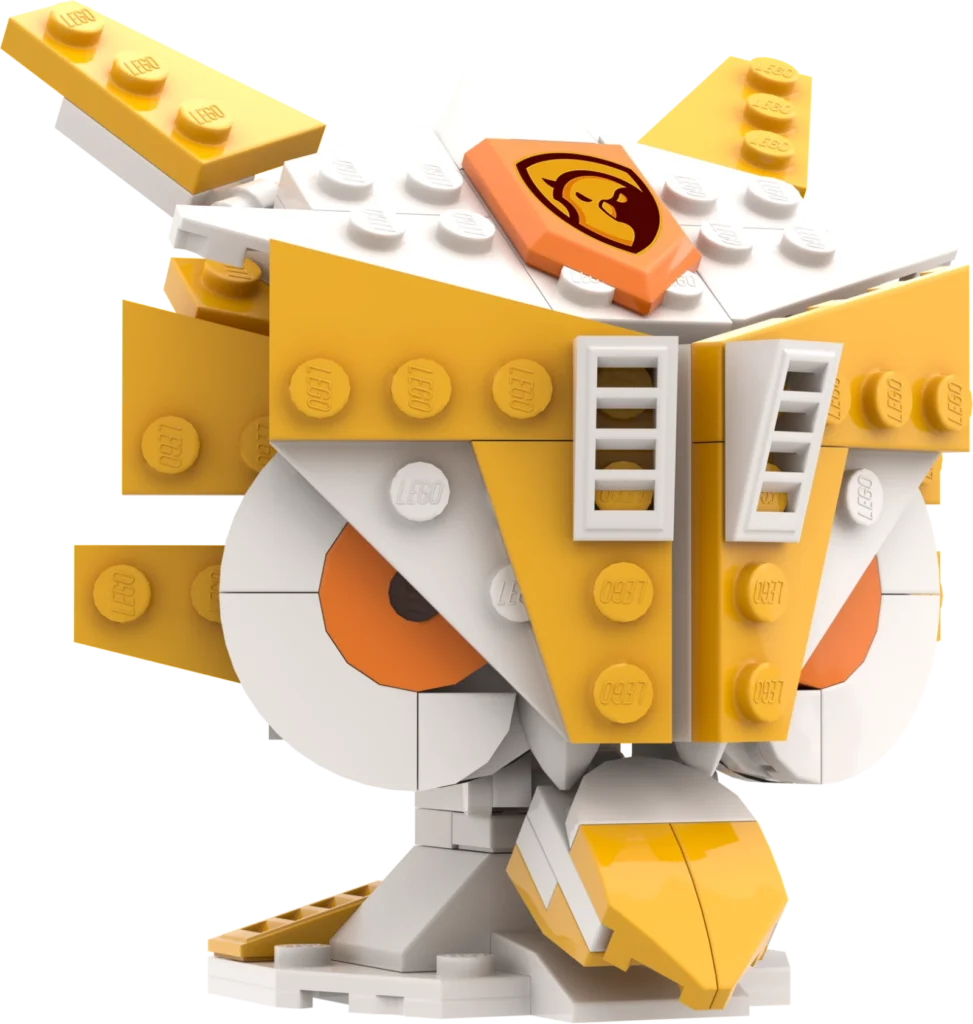 Owl Mecha Bricks Set