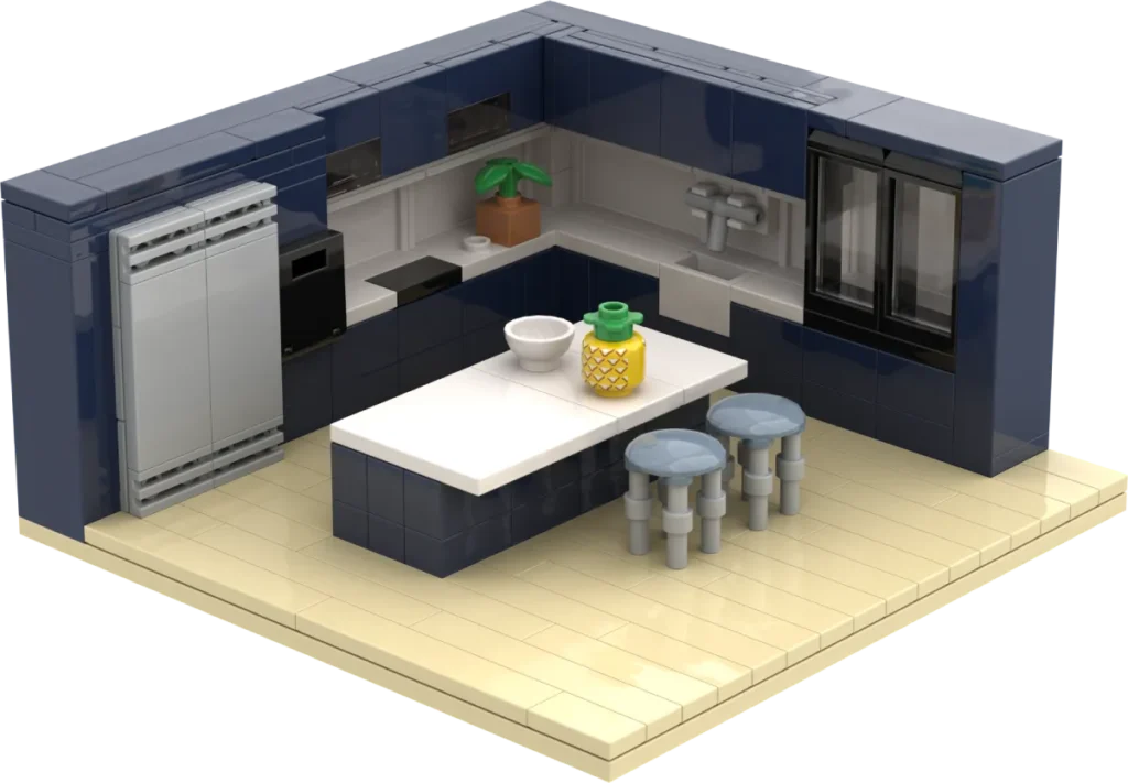 Kitchen in LEGO