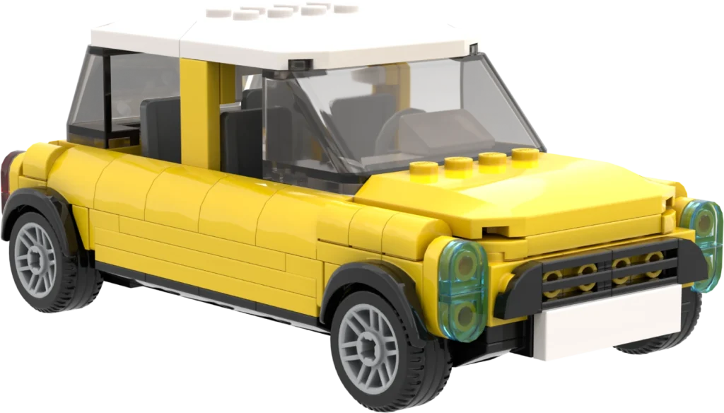Lego Mini Car Yellow