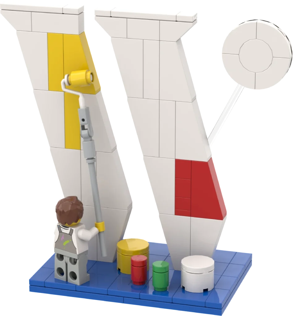 Wunderkind Logo with Lego