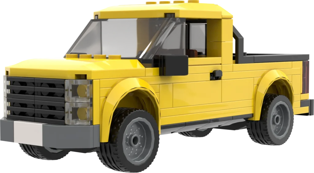 DD Bricks Yellow truck