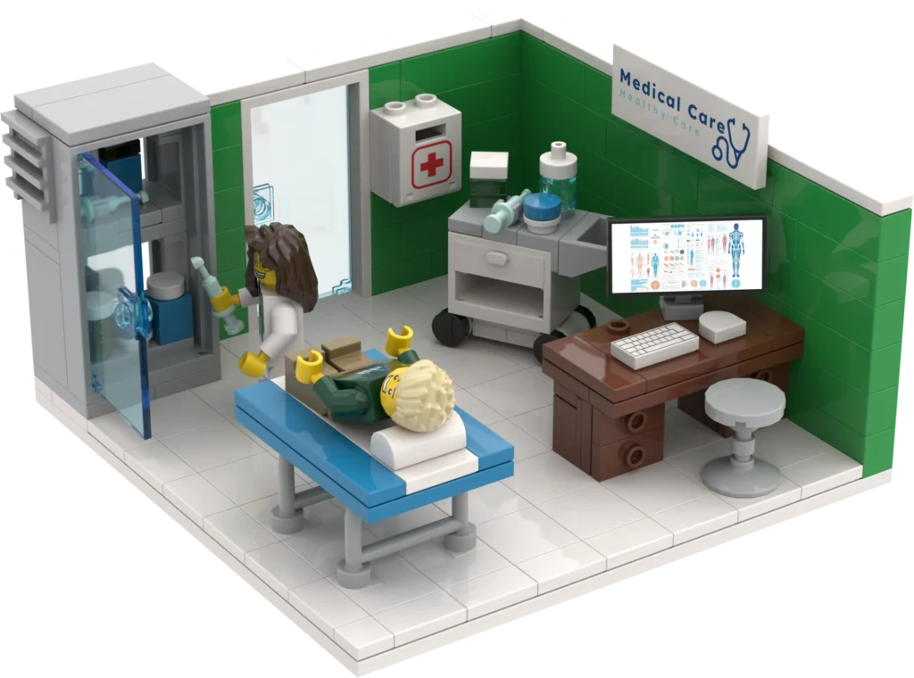 Medical Clinic Bricks