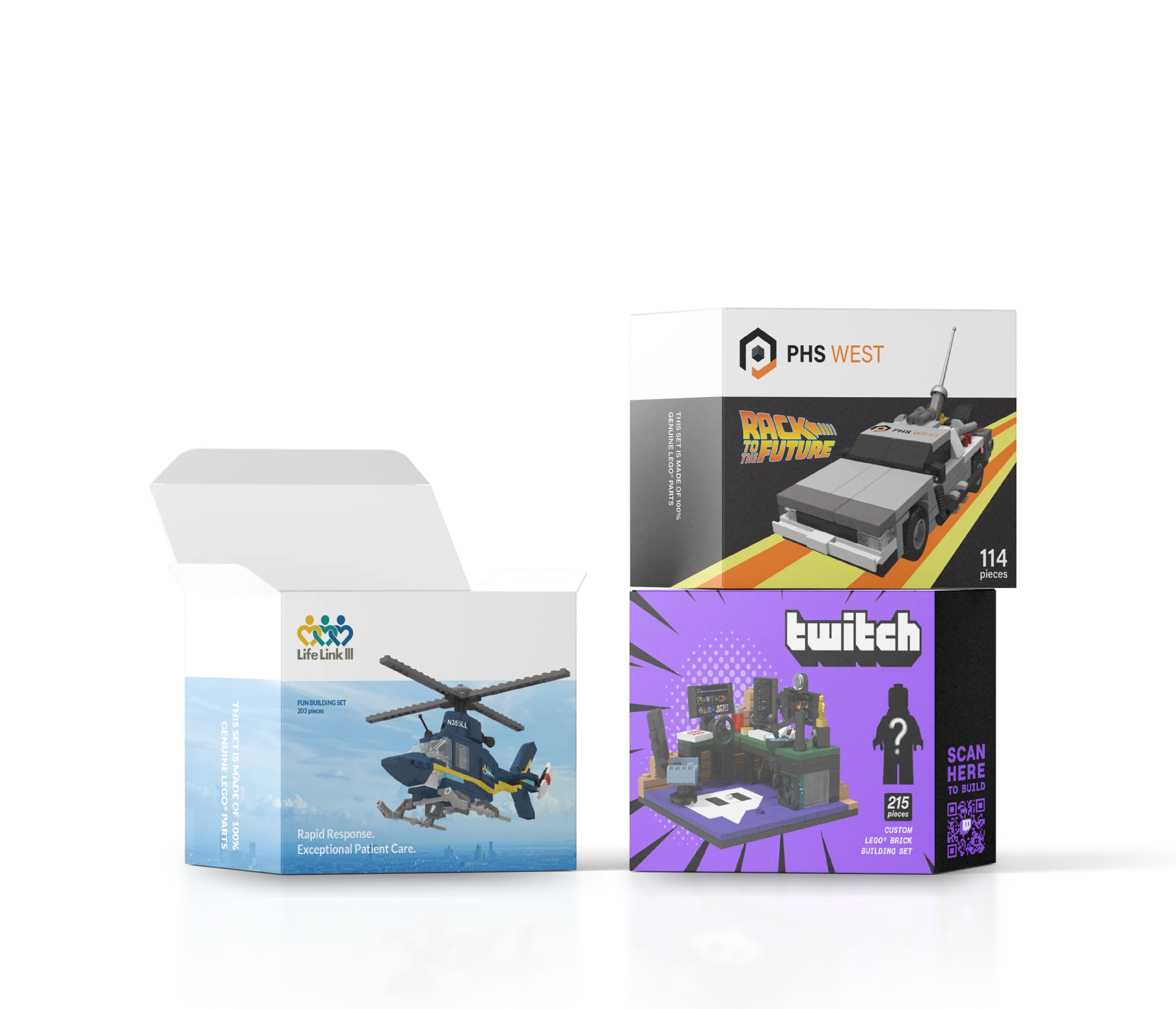 DD Bricks Packaging Examples