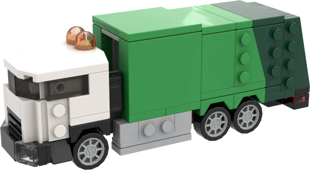DD Bricks Garbage Truck