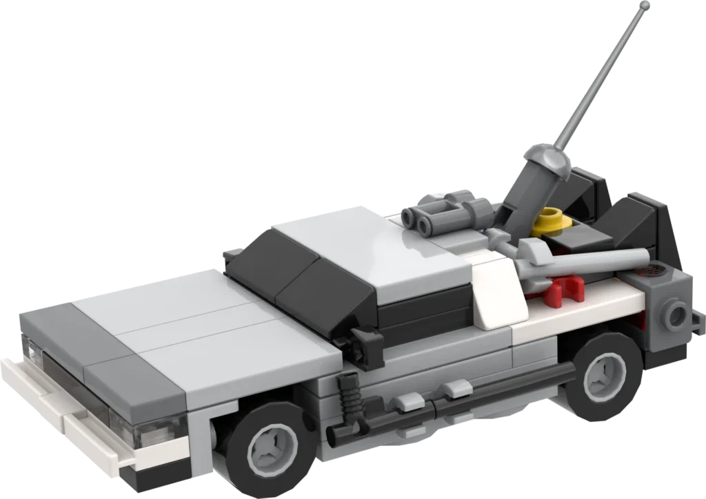 Delorean Lego Brick Set