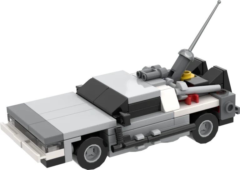 Delorean Lego Brick Set