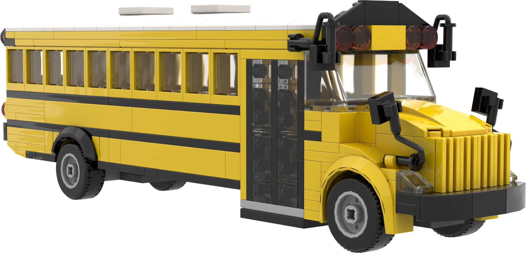 School Bus Yellow Bricks Gift