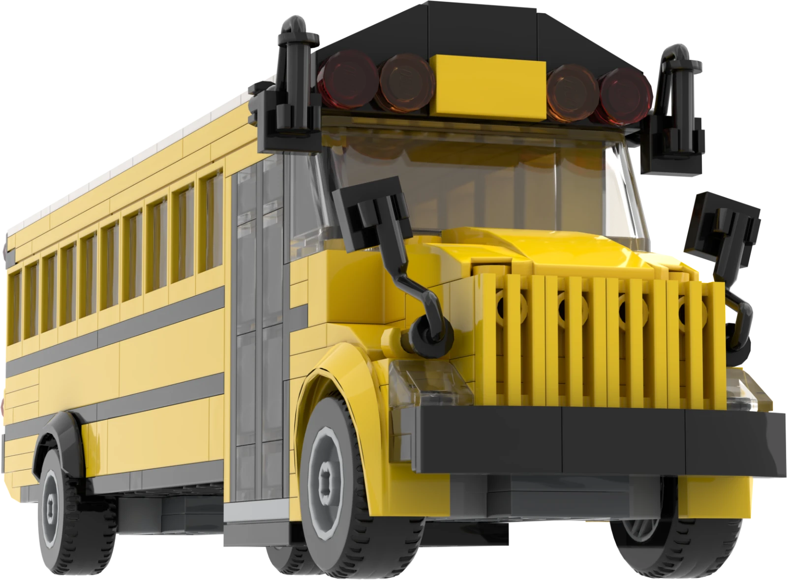 School Bus Yellow Bricks Gift