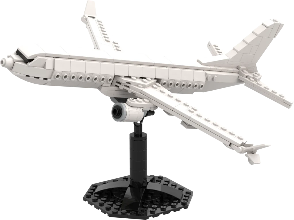 737 Plane White Lego DD Bricks