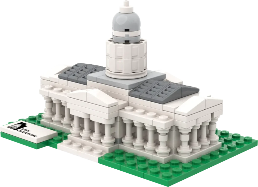Utah State Capitol Lego